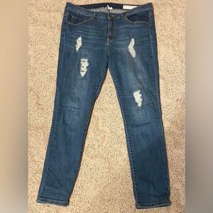 Special A | distressed skinny jeans 1X